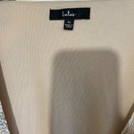 Lulus Subtle Romance Beige Floral Print Ruffled Midi Dress Photo 3