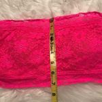 L.E.I Hot pink lace bandeau bra  brand medium juniors Photo 5