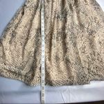 NWT Coast Women's Snake Print Floaty Strappy Fit & Flare Dress Blush Pink Size 4 Black Photo 10