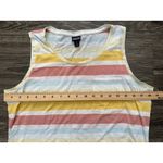 Patagonia  Mainstay Tank Top Striped Organic Cotton Blend Size M Photo 2