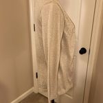 Elementz tan and gold cardigan with attached camisole size small Photo 3