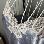 Victoria's Secret Victoria Secret Y2k Satin Lavender Slip Dress Pink Glitter Lace Bow M Fairycore Photo 2