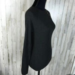 Topshop Ribbed Knit Crewneck Long Sleeve Sweater Photo 4