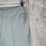 Athleta Pants Women 2 Petite Gray Sage Green Eastbound Straight Pant Athleisure Photo 5