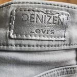 Denizen from Levi's DENIZEN Denim Shorts Womens Size W26 Grey High Rise Button Fly‎ Mineral Wash Photo 8