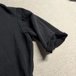 Urban Outfitters Black Womens Crewneck Oversized Cotton Short Sleeve Sweatshirt Photo 2