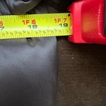 Nautica Long Dark Brown Puffer Jacket With Gold Hardware Zipper Pockets Sz M Photo 13