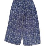 Mossimo Spply Co. XL Women's Wide Leg Boho Pants with elastic waistband Blue Photo 0