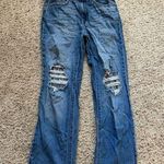 Aeropostale  Jeans women 4 Denim blue distressed skater baggy bootcut medium wash Photo 0