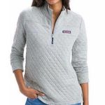 Vineyard Vines Gray Quilted Shep Shirt Pullover Photo 0