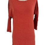 Patagonia Scoop Neck Striped 3/4 Sleeve T-Shirt Blouse Size Small Photo 0