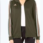Adidas  Women’s Climalite Lightweight Full Zip Olive Jacket Size S Photo 0