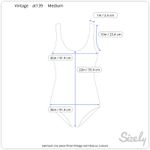 swimsuit one piece floral Vintage red hibiscus cutouts Pink Size 12 Photo 2