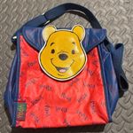 Vintage Winnie the Pooh Diaper Bag Y2K Disneycore‎ Baby Bottle Bag Wet Bag Rare Blue Photo 0