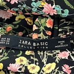 ZARA Basic Flora Print Oversized Romper Photo 5