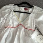 Staud size 00 women’s puffy sleeve White Photo 6