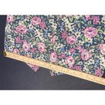 Banana Republic Vintage Safari & Travel Floral Cotton Denim Printed Jean Vest M Photo 8