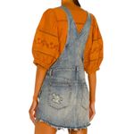 Free People NWT  Baxter Denim Overall
Dress Grunge Blue Size Small Photo 1