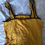 Heart Hips Gold Bustier Tank Top Yellow Photo 2