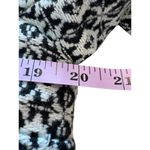 Cynthia Rowley Black White Textured Knit Open Front Jacket Blazer Women’s M Photo 6