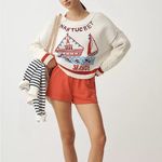 Maeve Anthropologie  Nantucket Cable Knit Sweater Photo 1