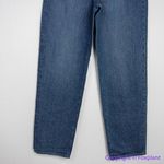 Madewell NEW  Baggy Straight Jeans in Dark Worn Indigo Wash, 26‎ Photo 3