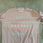 Stoney Clover Lane Stoney Clover x Disney Pink Holiday Sweatshirt Sz L/XL Photo 4