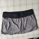 Lululemon Gray and Black Athletic Skort Photo 2