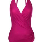 MiracleSuit NWT Tummy Control Rock Solid Wrapsody One Piece Swimsuit Size 16 Photo 0
