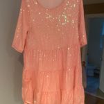 Amazon Pink Sparkly Dress Photo 1