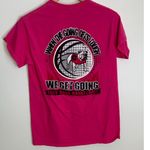 Lady Dogs Basketball‎ tee size small Pink Photo 2