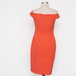 Lauren Ralph Lauren Coral Twist Detail Cocktail Dress Size 2 Orange Photo 1