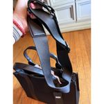 DKNY New Black Holly Medium Rectangle Tote With Long Strap And Logo Detail Photo 6