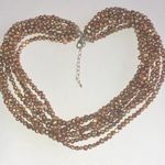Silpada  Shades of Copper Genuine Pearl Multi Strand Necklace Photo 7