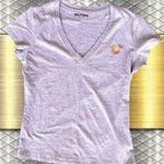 True Religion NWT Foil Logo Tee Top Large Heather Gray Horseshoe V Neck Western Photo 0