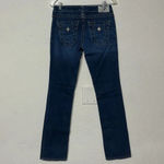 denim jeans women’s size 28 True Religion low rise denim Photo 1