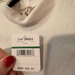 Free People Intimately  White Bodysuit size large NWT Photo 2