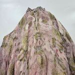 HEMANT & NANDITA Maya Mini Dressblush in Pink & Lime LArge Photo 3