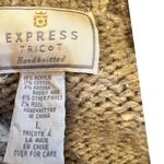 EXPRESS Womens RARE VTG. Tricot Handknitted Angora/wool Polar Bear Sweater L Photo 6