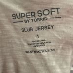 Torrid Joshua Tree Classic Fit Super Soft Slub Crew Neck Crop Baby Tee - size 1 Photo 4