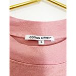 Cotton Citizen Tokyo Long Sleeve Mini Dress Size Small Pink Lightweight Preppy Photo 5