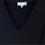 Ro & De Anthropologie  Ariel Sequined Sleeve V-Neck Midi Dress Black Size XS‎ Photo 10