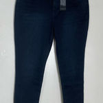 Kut From The Kloth ‎ Donna High Rise Ankle Skinny Jeans Dark Wash Size 12 Photo 0
