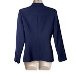 Reiss  Navy Blue One Button Wool Blazer sz 6 Photo 3
