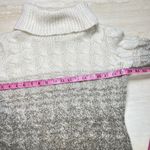 Ralph Lauren  Cable Knit Cowl Neck Sweater Women's Medium Ombre Beige Cream Photo 6