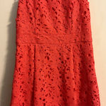 Jessica Simpson  - Vibrant Coral Lace A-Line Skirt (EUC) Photo 0