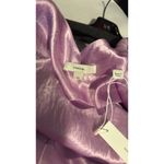 Vince  Crinkled satin maxi dress Lilac Photo 7