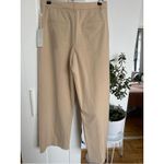 Joie  Women's Pleated Tan Wide-Leg High Rise Dress Pants Size 6, NWT Photo 1