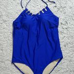 Cacique  Swimsuit One Piece Halter No Wire 28 4X Photo 2