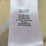 Tna Knight Striped Short Sleeve Polo Dress Yellow Size XS Photo 4